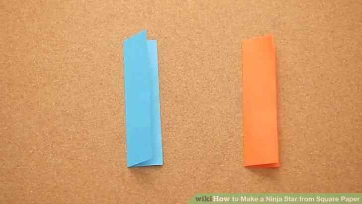 Image intitulée Faire une Étoile Ninja à partir de Carrés de Papier de l